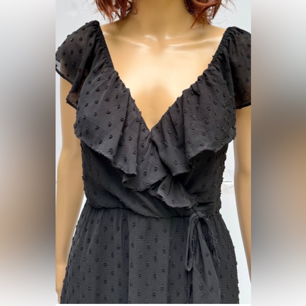 Michael Kors Black Wrap Dress